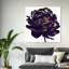 Pivoine noire - Impression sur toile-80844207-80844223