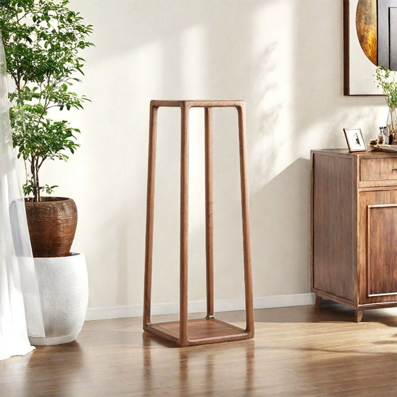 Le support en bois massif est lisse et durable, H 39,37 po x L 13,78 po x P 13,78 po