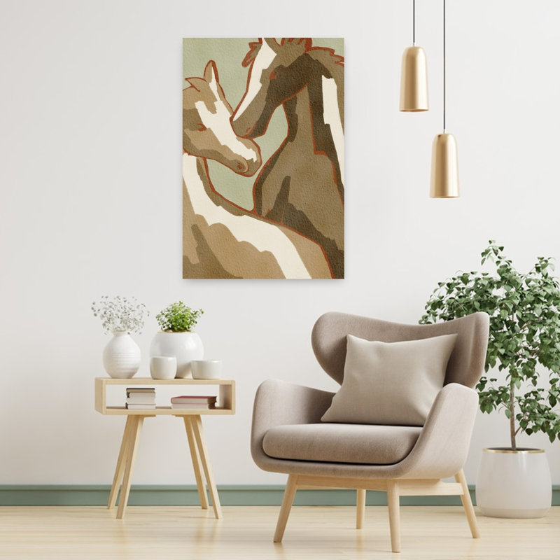 Art mural cheval