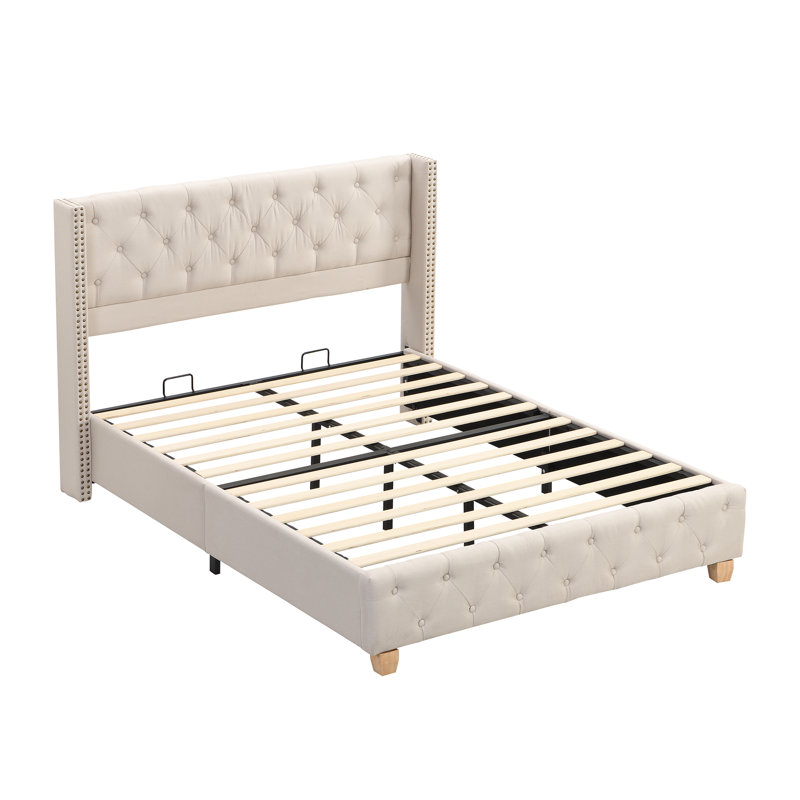 Kenny Upholstered Bed, Super King (6')