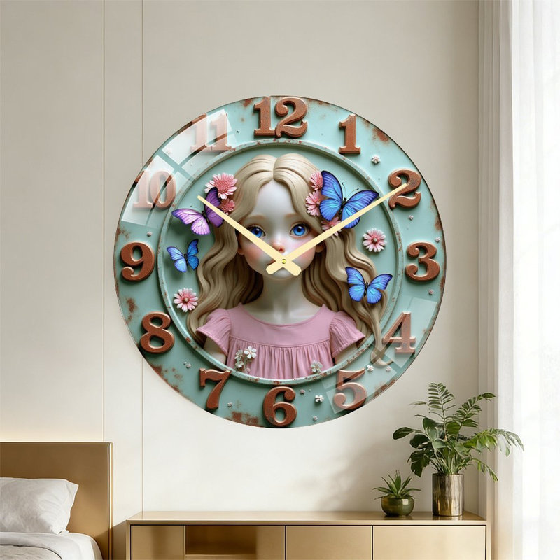 Horloge murale avec horloge murale