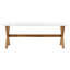 Monsey 6 - Person Acacia Patio Dining Set with Rectangular Table , Cushions Included