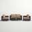 Convene 5 Piece Set Outdoor Patio with Fire Pit-335750134
