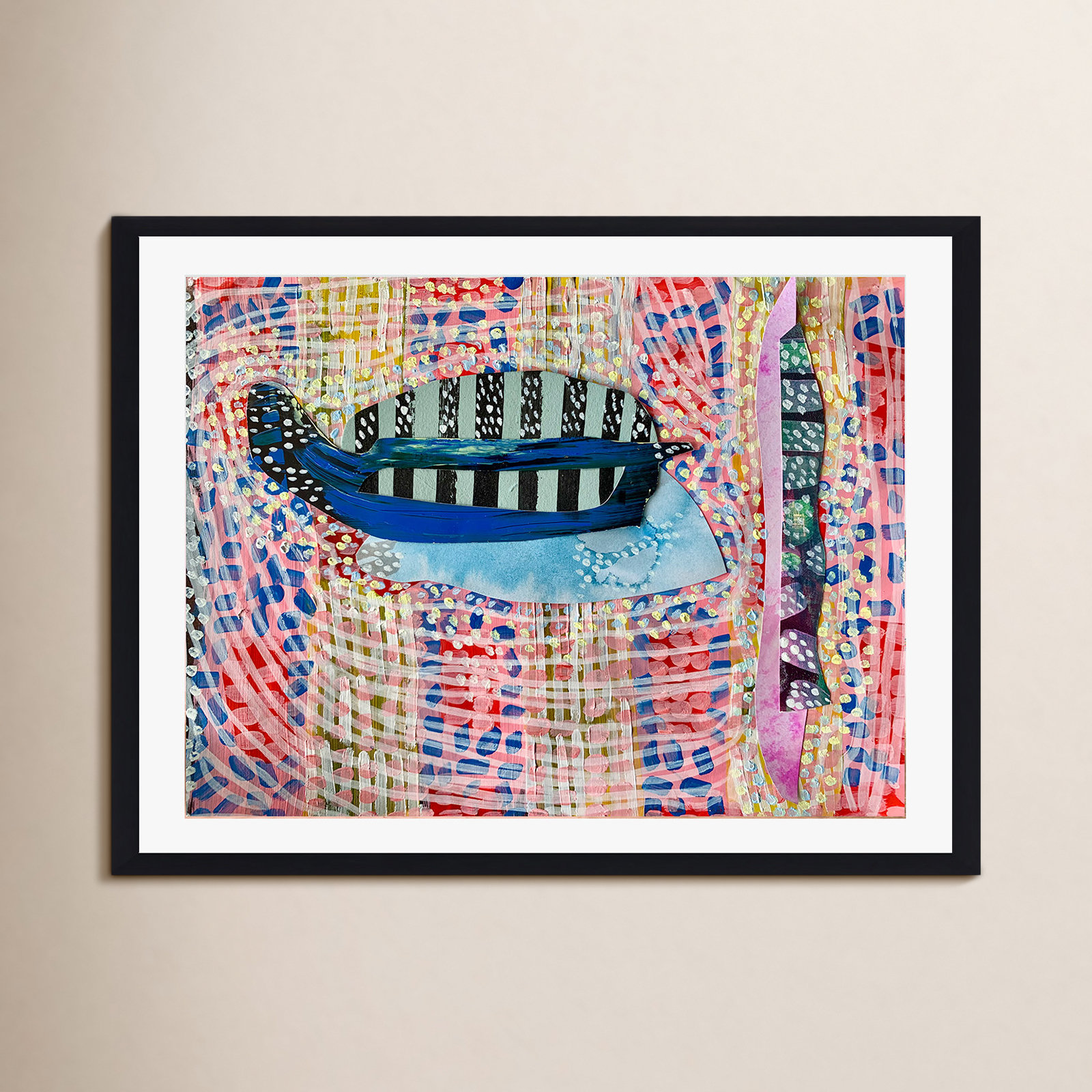 Chrysalis Print by K'era Morgan, No Mat, 12" H x 16" W, Espresso Canvas Floater Framed