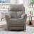 Henriane 33.5'' Wide Modern and Upholstered Manual Swivel and Rocker Standard Recliner  (Set Of 2)-291188940