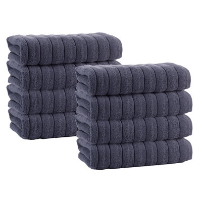 Rachel Ribbed Turkish Cotton Hand Towels