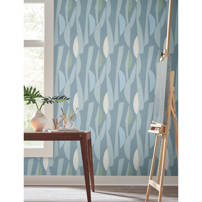 Papier peint Balance Jewel, Bleu