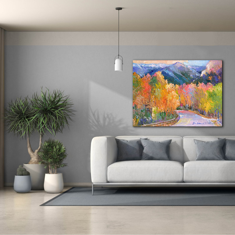 «Cotton 7» par Richard Wallich, art mural sur toile, H 40 po x l 54 po x P 1,5 po