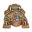 Aztec Jaguar Warrior Mask
