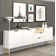 Justus 77.05" Wide 3 Drawer Buffet Table