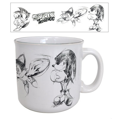 Sonic - Character Graphite 20oz. Camper Mug