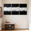 Ensemble de 3 impressions abstraites sur toile-1213097966