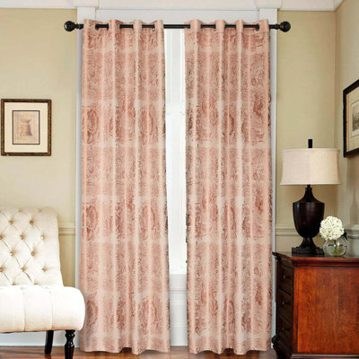 Rebecca Room Darkening Curtain Single Panel