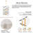 Inamae 8 - Light Dimmable Geometric Chandelier