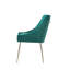 Chaise rembourrée en velours Ceilean-615392633
