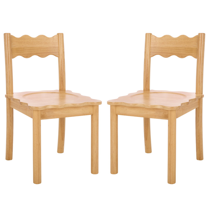 Nolly Scallop Dining Chairs, Natural