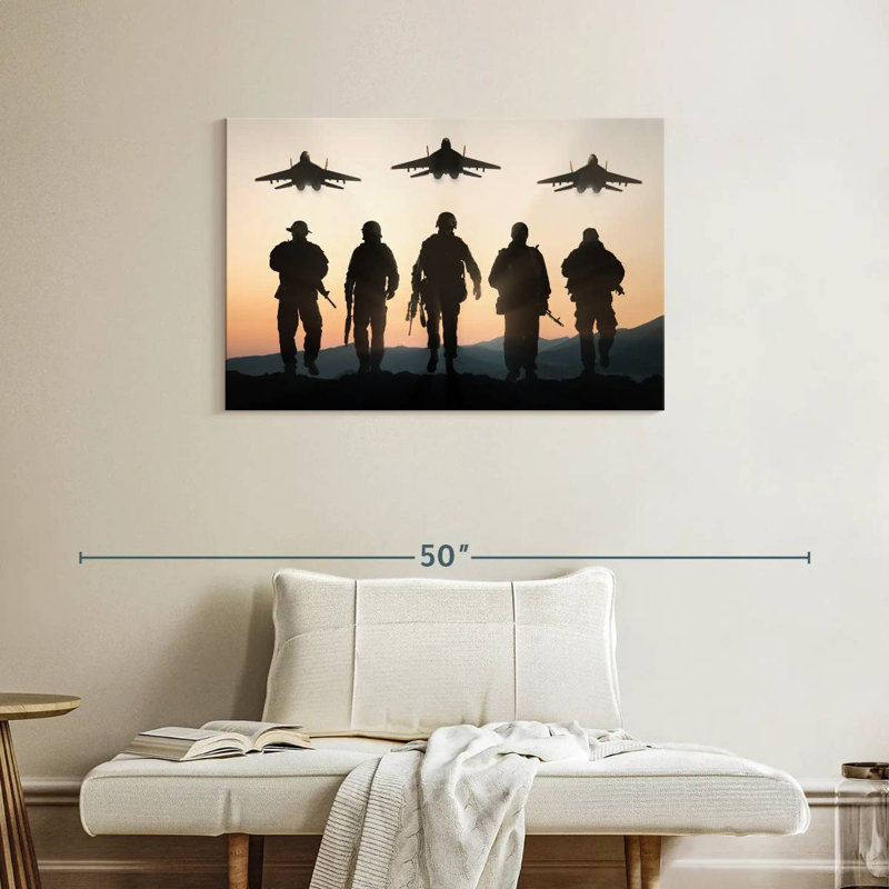 Air Force Silhouettes, H 24 po x l 36 po