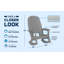 Chaise berçante d'extérieur Rockaway de Semco-129351459