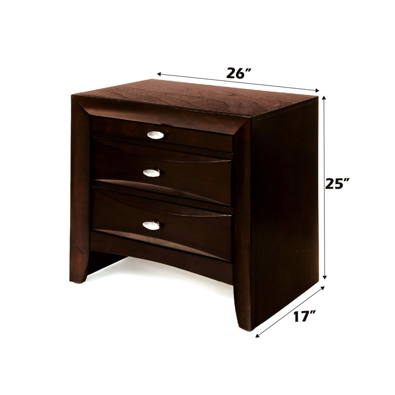 Table de chevet: moderne et pratique avec tiroirs élégants