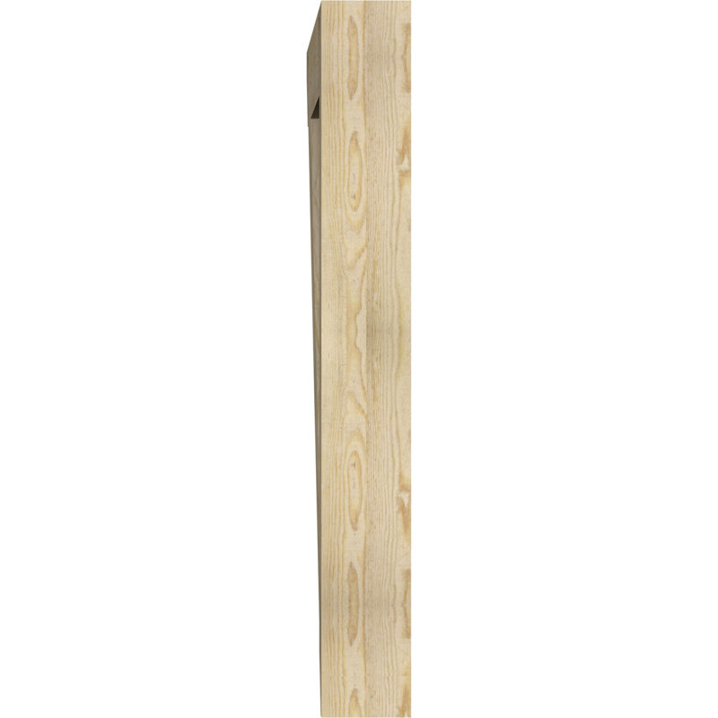 H 6 po x P 6 po Support en bois / corbeau, Sapin de Douglas, H 48 po x l 6 po x P 48 po