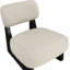 Fauteuil d'appoint en cuir Vetra Lystra-121555199-121555206