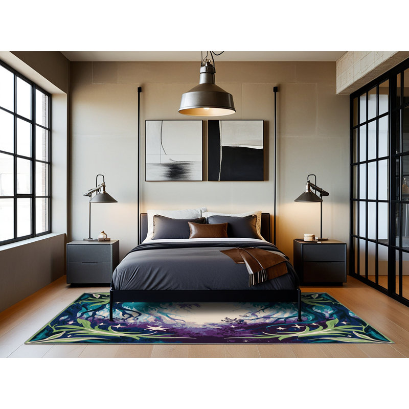 Radiant Roots Rug, Round 8'