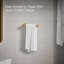 8" Wall Mounted Towel Arm-799846111
