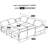Hattchet 139.5 " Corduroy U-Shaped Sofa & Chaise