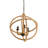 D19.2x20.7" Cade 3-light Roped Chandelier