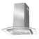 Cosmo 30 in. Vista Collection Ducted Wall Mount Range Hood, Button Controls, LED Lights, Permanent Filters, Stainless Steel