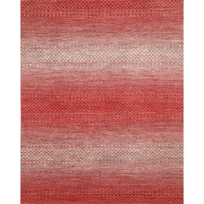 Wool Striped Area Rug