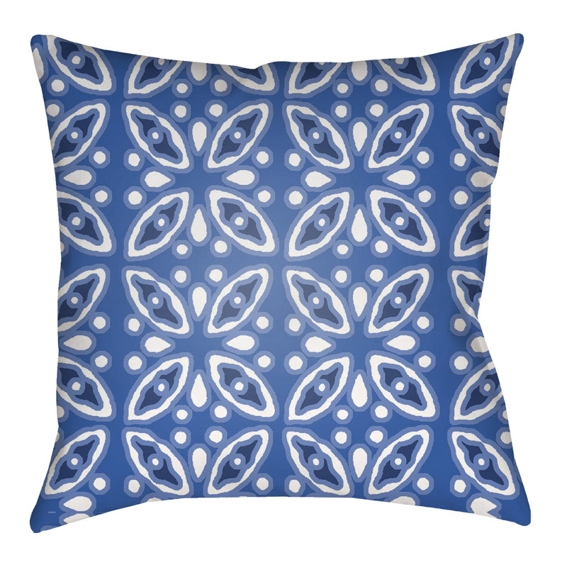  Indoor/Outdoor Throw Pillow, 20" H x 20" W x 4" D