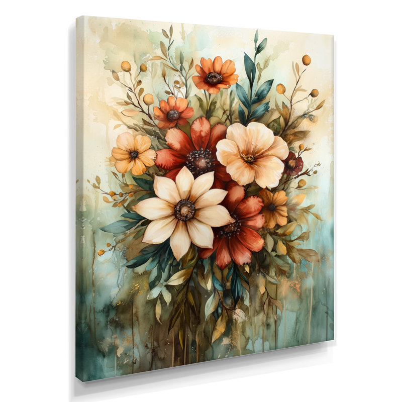 Goodridge - salon d'art mural floral, Toile tendue, Ne s’applique pas, H 32 po x l 24 po