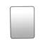 Miroir de salle de bain avec cadre en aluminium noir-129640186-129640187