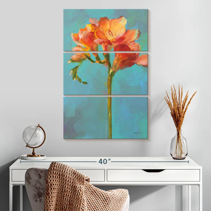 Harnek moderne floral II, H 32 po x l 20 po