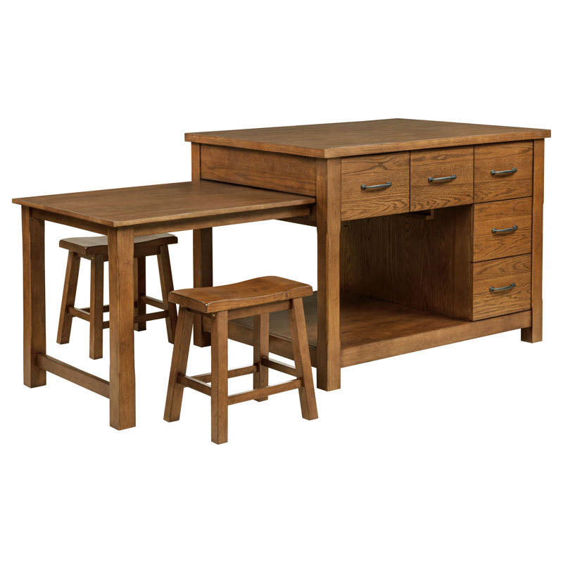Aamina 3-piece Kitchen Island