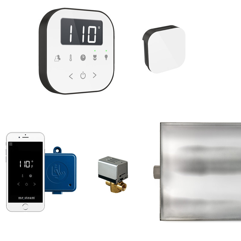 Ensemble de générateur de vapeur AirButler, Noir / bronze brossé
