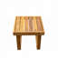 Méridienne d'extérieur en bois d'acacia avec repose-pieds-450549244