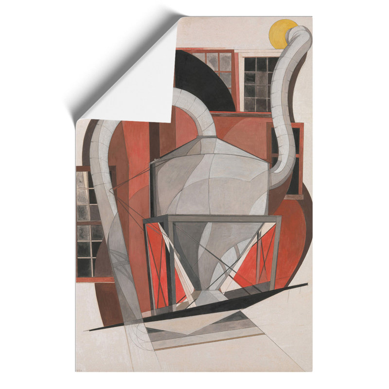 Machinery by Charles Demuth - No Frame Painting, 42cm H x 30cm W x 0.1cm D