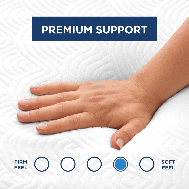 TEMPUR-Cloud 2" Memory Foam Mattress Topper, King