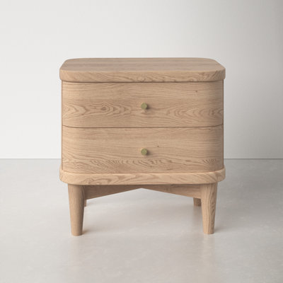 Lukowski 24'' W Solid Wood Nightstand