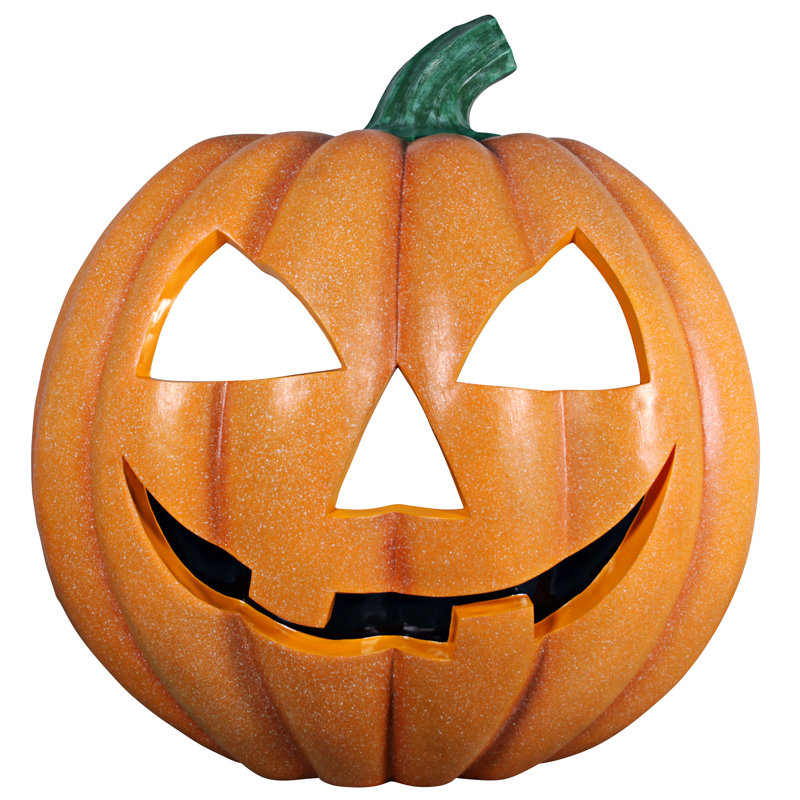 Pumpkin Patch Photo Op Statue Figurine