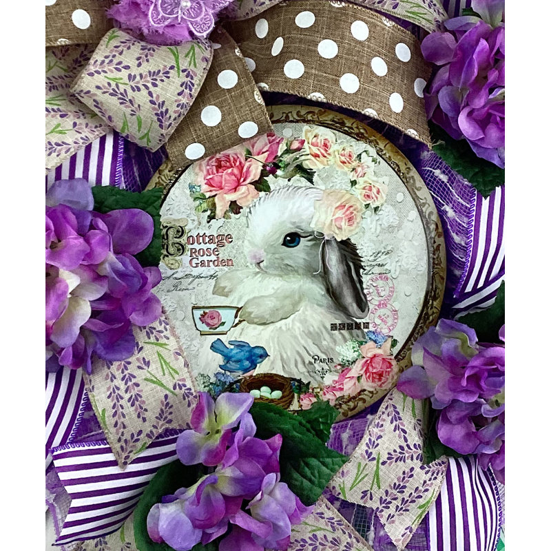 Couronne en maille 18 po Vintage
