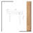 Modern Scandinavian Style Sideboard, 2-Tier Design, Oak & White, 39.4 x 32.9 x 11.8 inches | 100% Melamine Coated Particle Board, Wooden Legs, Wall-Mountable, Elegant & Functional Storage Solution for Home or Office