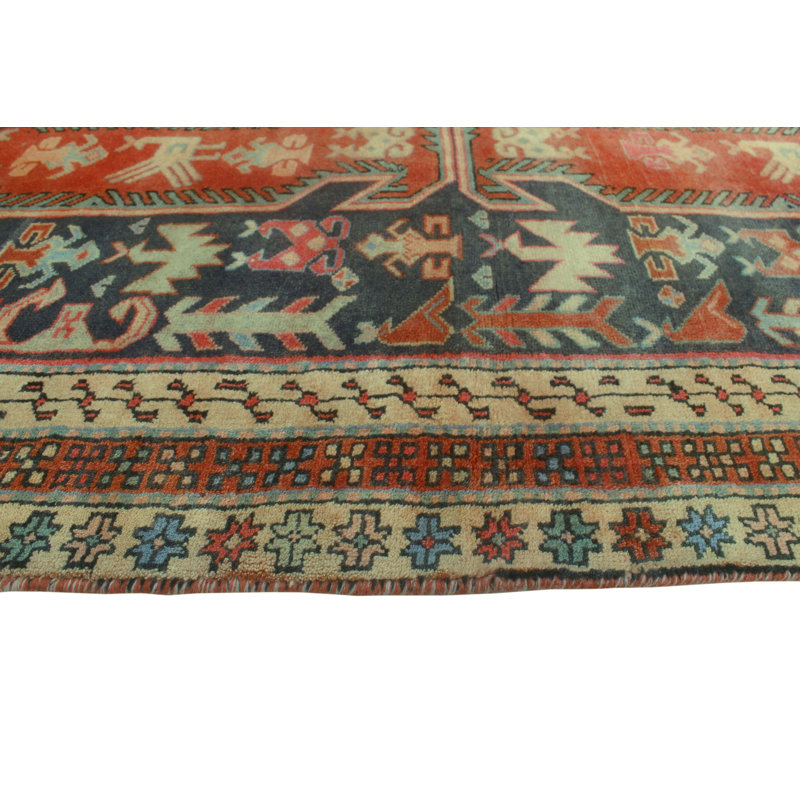 Shatia Wool Oriental Indoor Rug