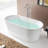 Single Handle Floor Mounted Tub Filler Trim with Handshower-33072788