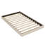 Lit plateforme tapissier avec lit gigogne-118090232