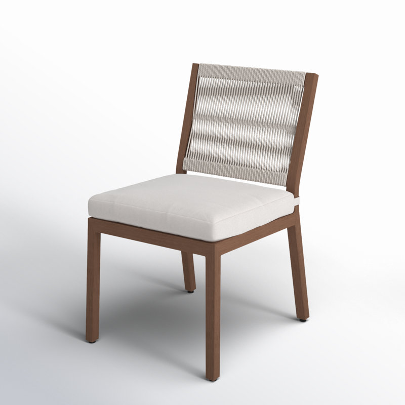 Chaise d'appoint de patio Maui Callianne, Crème