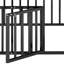 Structure de lit en métal avec clôture et porte-261901843-261901854
