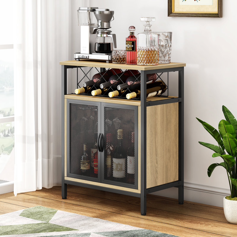 Armoire de bar 23,6 po Jamesandrew, Chêne blanc